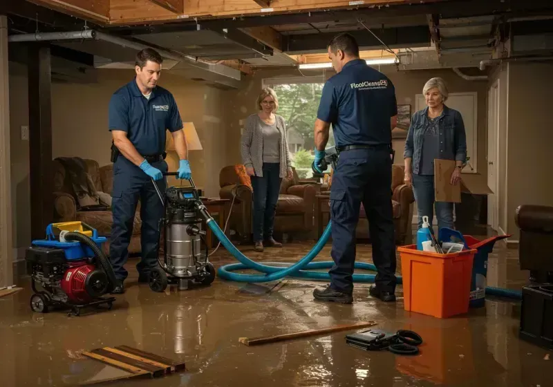 Basement Water Extraction and Removal Techniques process in Vernon Parish, LA