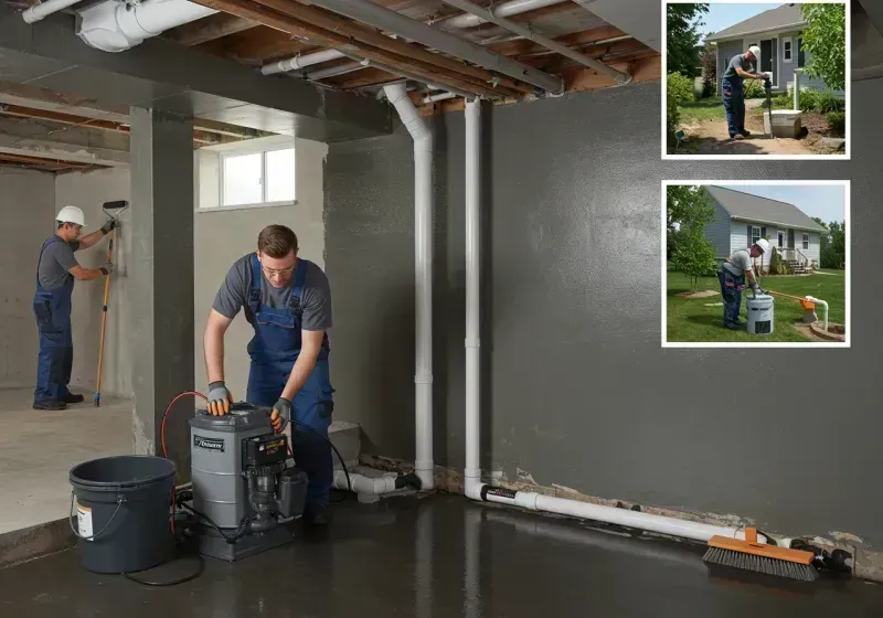 Basement Waterproofing and Flood Prevention process in Vernon Parish, LA